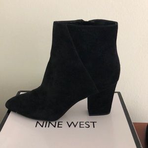 Black Suede Ankle Boots